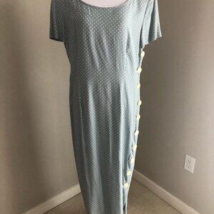 woman's used vintage dress